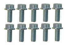Load image into Gallery viewer, Moroso 5/16in-18 x .750in Serrated Zinc Flange Bolt  - 10 Pack