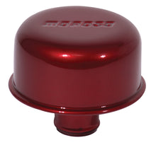 Load image into Gallery viewer, Moroso Valve Cover Breather - 1.22in Diameter - One Piece Push-In Type - Red Powder Coat