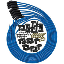 Load image into Gallery viewer, Moroso Universal Ignition Wire Set - Blue Max - Spiral Core - Unsleeved - 135 Degree - Blue