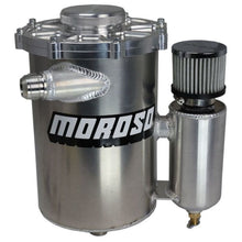 Load image into Gallery viewer, Moroso 13in Tall 7in Dia 5qt Dry Sump Tank w/Breather Tank