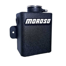 Load image into Gallery viewer, Moroso Universal 1.25qt Coolant Expansion Tank - Black Powder Coat