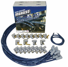 Load image into Gallery viewer, Moroso Universal Ignition Wire Set - Ultra 40 - 90 Degree - Blue