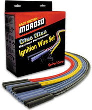 Load image into Gallery viewer, Moroso Universal Ignition Wire Set - Blue Max - Spiral Core - Unsleeved - 90 Degree - Yellow